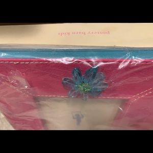 Pottery Barn Kids Other - Pottery Barn Kids hot pink/blue 4x6 picture frame Pottery Barn Kids Other - Pottery Barn Kids hot pink/blue 4x6 picture frame